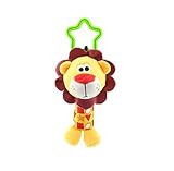 ベビー おもちゃ 吊り下げ おでかけトイ 知育 動物 トイ BABYおさんぽメリー 2 (ライオンさん)