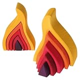 Grimm's Spiel & Holz Design（グリムス社） エレメント積み木 ミニファイヤー【GRI-10780】