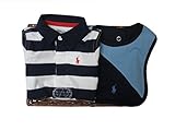 ラルフローレンの子供服　POLO　RALPHLAUREN　ベビー　出産お祝いセット（半袖）　男の子　７０ｃｍ　３ヶ月～６ヶ月用 [並行輸入品]