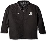 NFLワシントンレッドスキンズTradesmanキャンバスキルト裏地ジャケット、ブラック、Xラージ