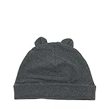 1+in the family クマ耳付きCAP クロ(102) T3(9-12M)