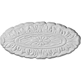 Ekena Millwork ROS07X03MA 7 1/4-Inch W X 3 3/8-Inch H Marcella Rosette [並行輸入品]