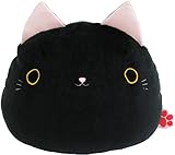 三英貿易 ねこだんご おもちクッション くろ