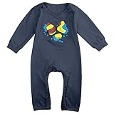 クール 幼児 バス おもちゃ ラバーダック ベビー服 100%綿 Navy Size 18 Months