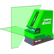 Amazon | Danponレーザー墨出し器 グリーン 2ライン 水平ライン1本