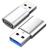 USB Type-C 変換アダプタ USB 3.0 Type C メス to USB 3.0 オス 変換アダプタ 2個入り