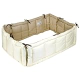 ラーフェンズ Rafens pene MINIベビーベッド用ふかふかオーガニックベッドガード(全周タイプ)