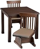 ハイタイプダイニングこたつ 80×80cm ブラウン