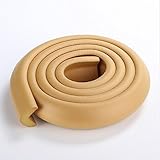 幸せな コーナークッション L型 2メートル 衝撃吸収 ケガ防止 机・テーブル・イスなどの家具に適用 コーナーガード 赤ちゃん・年寄りの方をケア・保護 4メートルの両面テープ付き 違和感なし 自由に使