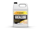StampedコンクリートSealer , 1 gal – クリア、水性、半光沢シーラーの装飾コンクリートサーフェス