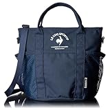 [ルコックスポルティフ] 消臭抗菌 ポリエステル ２WAY トート ショルダーバッグ ラウンドトートバッグ (Navy ネイビー)