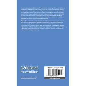 Towards a Sustainable University: The Ca’ Foscari Experience (Palgrave Pivot)