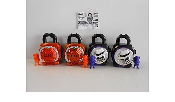 Amazon 仮面ライダー鎧武 サウンド カプセル ロックシード14 全4種 全4種 1 カチドキロックシード サウンドロック カプセル玩具 おもちゃ