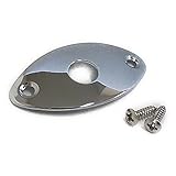 YJB PARTS キャッツアイ型ジャックプレート (クローム)