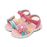子供サンダル 女の子 サンダル キッズ 女の子 履きやすい マジックテープ お花 付き ビーチサンダル 軽量 耐磨 夏 ビーチ 子供靴 ガールズ かわいい ピンク ベビーシューズ 通園 通学 こども靴
