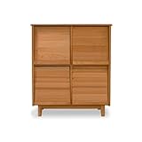 ERIS（エリス）　無垢材 マガジンラック 幅82cmタイプ/木製/本棚/ブックスタンド