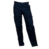(ポートウエスト) Portwest メンズ コンバット ワークウェア ワークトラウザーズ 作業服ボトムス 作業着ズボン 作業用パンツ 男性用 (42/ロング) (ネイビー)
