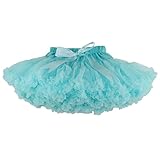 Buenos Ninosキッズチュチュスカート チュールレーススカート ミント 5-6歳 [並行輸入品]