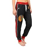NHL Chicago BlackhawksレディースJoggerパンツ S ブラック