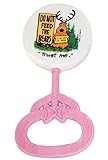 Plastic Baby Rattle - Hand Held Shaker - Pink. by Closeoutservices