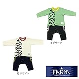 【SiShuNon/FARM】ブラックパレードカバーオール ファーム ブラックパレード ニットキルト カバーオール 70 8 グリーン