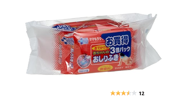 Amazon おでかけ用赤ちゃんのおしりふき 30枚入 3個セット ティー エイチ ティー ドラッグストア