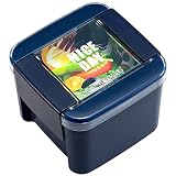 岩崎工業 弁当箱 ランチボックス 深型 610ml ネイビー イージーケア