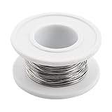 DealMux 15Meter AWG29窯炉用0.3ミリメートル15.4オーム/ Mニクロム抵抗ワイヤー