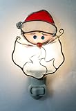 キュートサンタNight Light Inステンドグラス