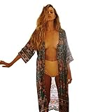 Women Coverup,Neartime Cute Outfit Chiffon Shawl Kimono Cardigan Cover up (XL) [並行輸入品]