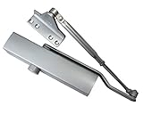 RYOBI リョービドアクローザ 20シリーズ ストップ無 パラレル型　L型ブラケット シルバー 22PL 適用ドア:900x2100mm 25～45kg