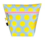Pouche(ポーチェ) 消臭ポーチ おむつポーチ ハートドット (レモンイエロー) TB0002V