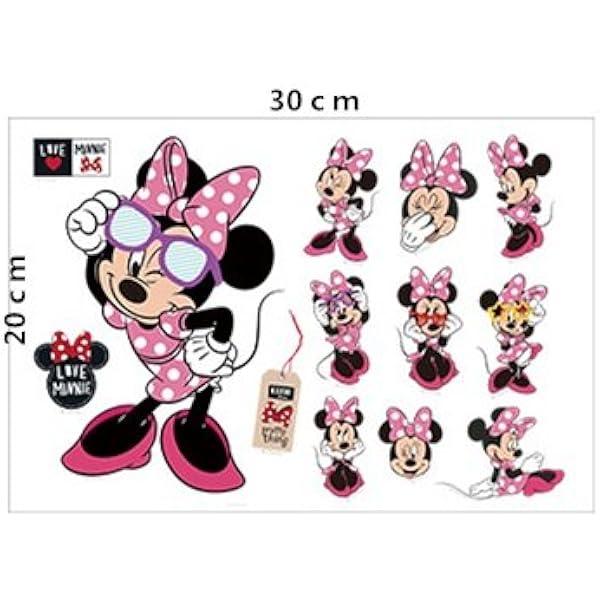 Amazon Co Jp Mickey Mouse ミッキー ミニー ウォールステッカー 壁紙シール ミニーa Diy 工具 ガーデン Amazon Co Jp Mickey Mouse ミッキー ミニー ウォールステッカー 壁紙シール ミニーa Diy 工具 ガーデン