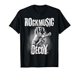 ワォーーーーンと叫べ！ロックなデコピン コーイケルホンディエ ダッチデコイスパニエル Tシャツ