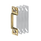 Prime-Line Products 5011 Screen Door Strike Plate with Shims, Gold by Prime-Line Products