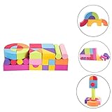 (アワンキー) Aoneky 子供 積み木 パズル ラーニングトイ 知育玩具 形 動物 認知 贈り物 おもちゃ 50ピース
