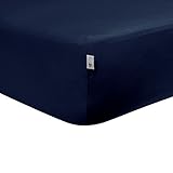 Burt's Bees Baby Jersey Fitted Crib Sheet - Blueberry by Burt's Bees Baby [並行輸入品]