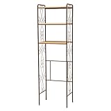 冷蔵庫 ラック 収納 棚 アイアン 冷蔵庫ラック KCC-3550BR ブラウン