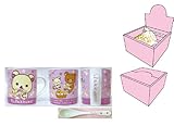 ケイカンパニー ハッピーピクニック/リラックマ スプーン付きマグカップ フラワー RK-SMH-FL