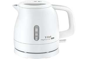 【オンライン限定】ティファール 電気ケトル 0.8L シンプル 転倒お湯もれロック 省スチーム設計 「パフォーマ ロック ホワイト」 軽量コンパクト KO1611JP