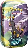ポケモンTCG:スカーレット&バイオレット プリズム進化ミニ缶 アンブレオン(ブースターパック2個&コイン1枚)
