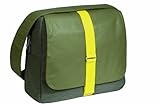 Lassig Vintage Messenger Bag (Khaki/ Lime) by Lassig