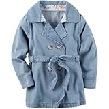 カーターズ Carter's/ デニム トレンチ コート ブルー アウターコート 7歳【並行輸入】
