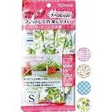 通気性に優れた背抜きガーデニングフィット手袋 S 【12個セット】 45-488