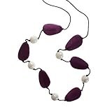 Gumidrops Necklace - Gumigem - Silicone Teething Jewellery (Pearl Berry) by Gumigem