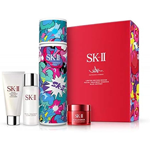 エスケーツー Sk Ii フェイシャルトリートメントエッセンス ブルー ファンタジスタ 歌磨呂 リミテッドエディション コフレ エスケーツー Sk Ii フェイスケアセット 通販 Amazon