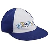 赤ちゃん・ベビー用ポーツマス・フットボールクラブ Portsmouth FC オフィシャル商品 ポンペイ コットン キャップ サッカー サポーター 野球帽 (ワンサイズ) (ホワイト/ブルー)