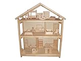 木遊舎 ドールハウス本立て・家具フルセット