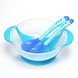 New Arrival Suction Baby Bowl Tableware Learning Dishes with Suction Cup Kid Assist Food Bowl Temper