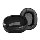 1 ペア革ソフト耳パッド耳クッションカバー WHP3311BK/WHP3311W ヘッドフォンスポンジイヤーマフヘッドセットスリーブ